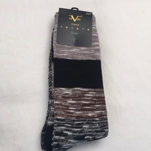 19V69 ITALIA MENS DRESS SOCKS SIZE 10-13 6 PAIRS I LOVE THEM FREE GIFT